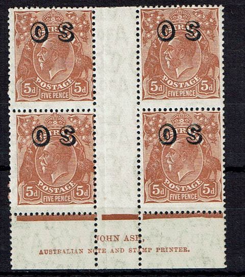 Image of Australia SG O132 UMM British Commonwealth Stamp